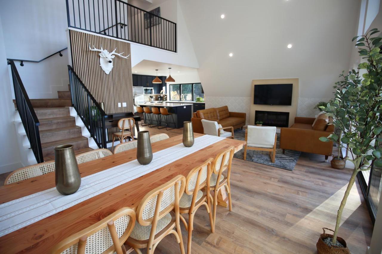 High End A-Frame - Hot Tub - Awesome Views - Yosemite - Electric Vehicle Friendly - Sleeps 10 Villa Oakhurst Kültér fotó