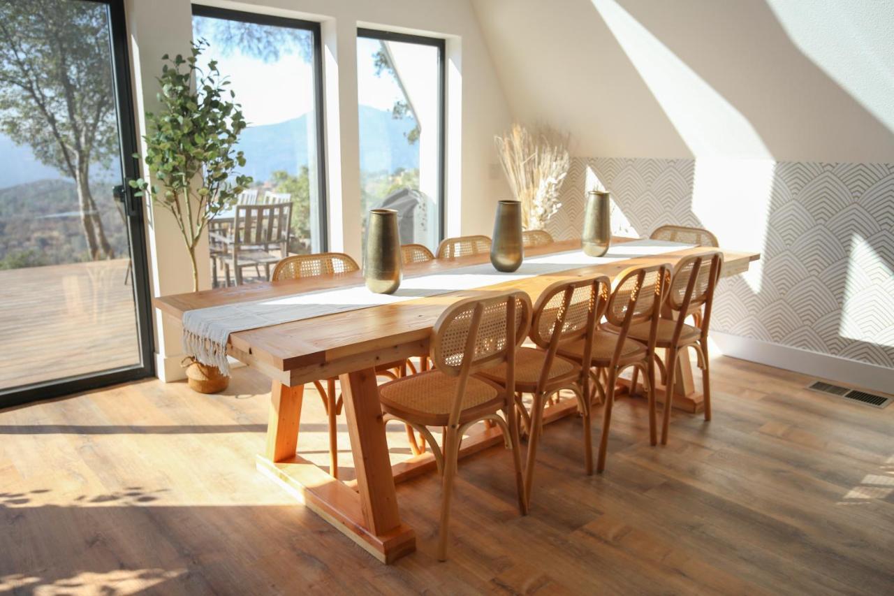 High End A-Frame - Hot Tub - Awesome Views - Yosemite - Electric Vehicle Friendly - Sleeps 10 Villa Oakhurst Kültér fotó