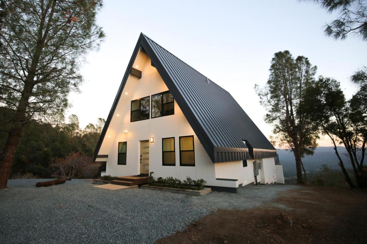 High End A-Frame - Hot Tub - Awesome Views - Yosemite - Electric Vehicle Friendly - Sleeps 10 Villa Oakhurst Kültér fotó