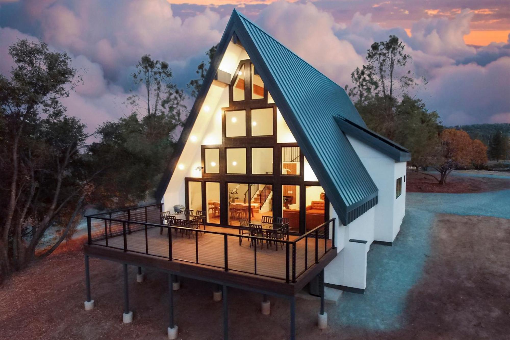 High End A-Frame - Hot Tub - Awesome Views - Yosemite - Electric Vehicle Friendly - Sleeps 10 Villa Oakhurst Kültér fotó