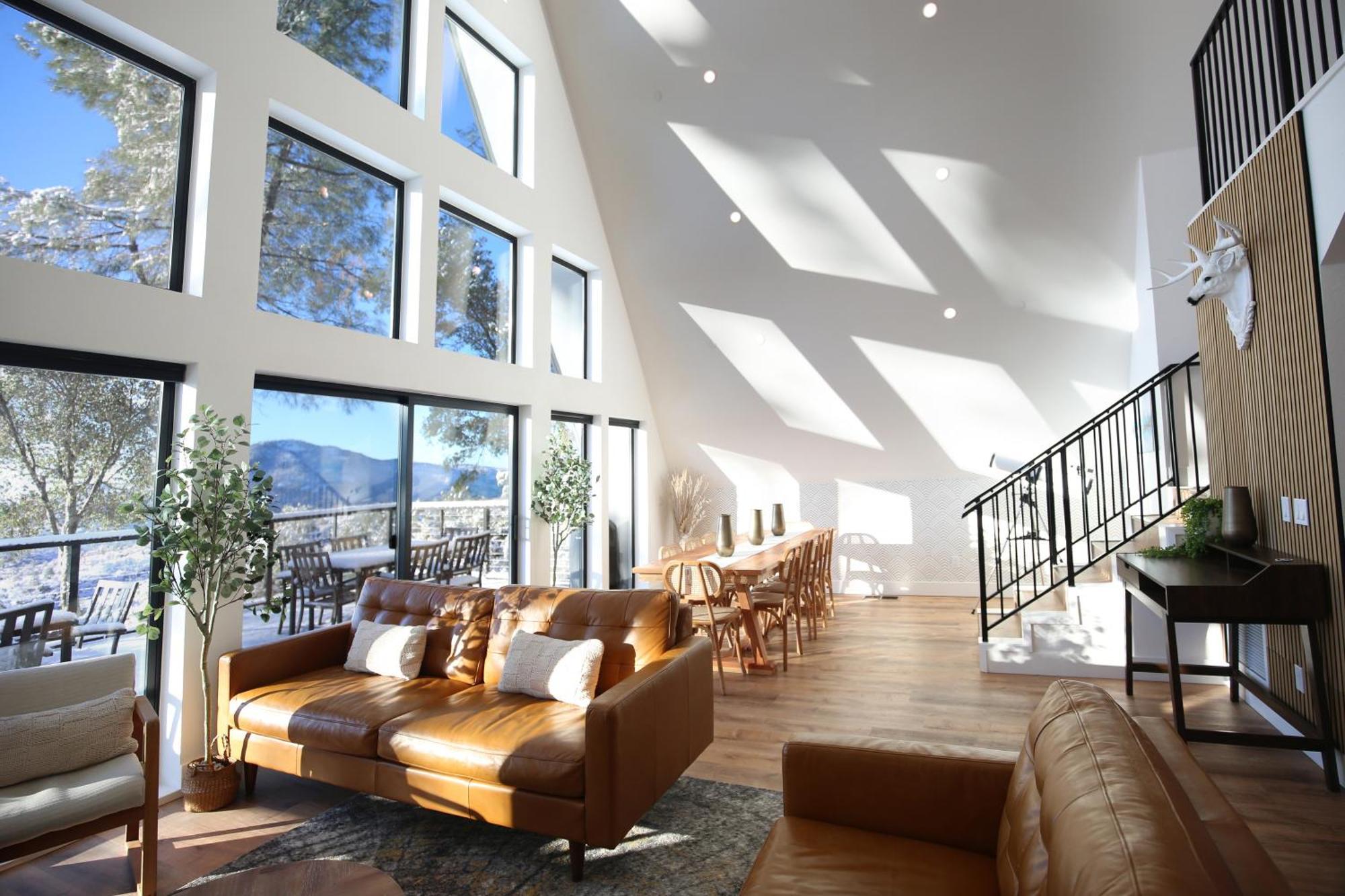 High End A-Frame - Hot Tub - Awesome Views - Yosemite - Electric Vehicle Friendly - Sleeps 10 Villa Oakhurst Kültér fotó