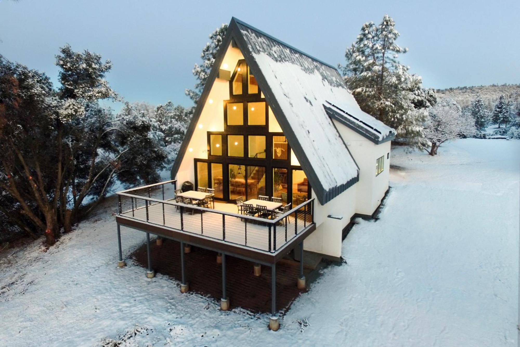 High End A-Frame - Hot Tub - Awesome Views - Yosemite - Electric Vehicle Friendly - Sleeps 10 Villa Oakhurst Kültér fotó